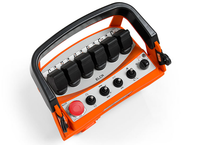 Tragbare Proportionalsteuerung Elca Punto mit 8 Ausgängen und 6 Hebeln inklusive Funkempfänger