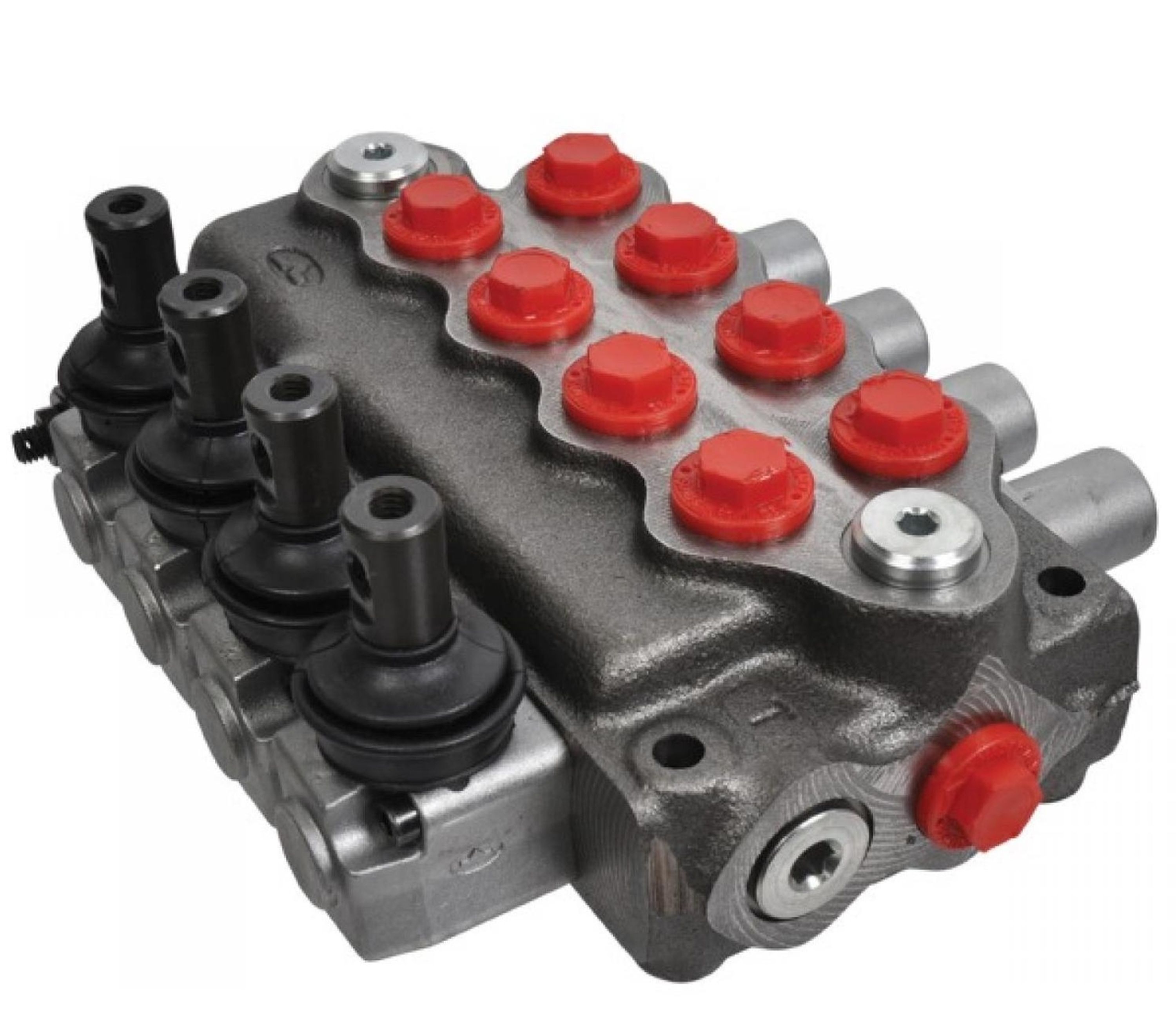 Steuerventil Walvoil 4 Abschnitte 18-18-18-18L AET manuell betätigt 45L/min