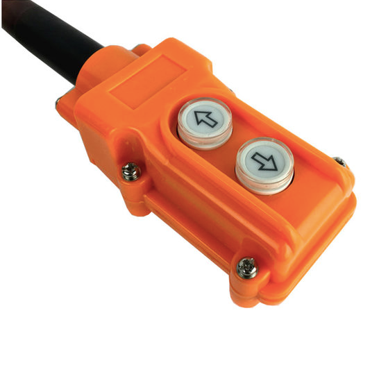 Hand-Bedienelement für doppeltwirkendes Hydraulikaggregat 12V 2 Tasten
