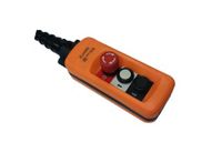 Hand-Bedienelement für doppeltwirkendes Hydraulikaggregat 2 Tasten und Not-Aus