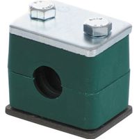 Verstärkte Rohrschelle einzeln komplett 35 mm