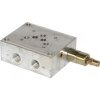 NG10 - Cetop 05 Fußplatte nur mit Sicherung