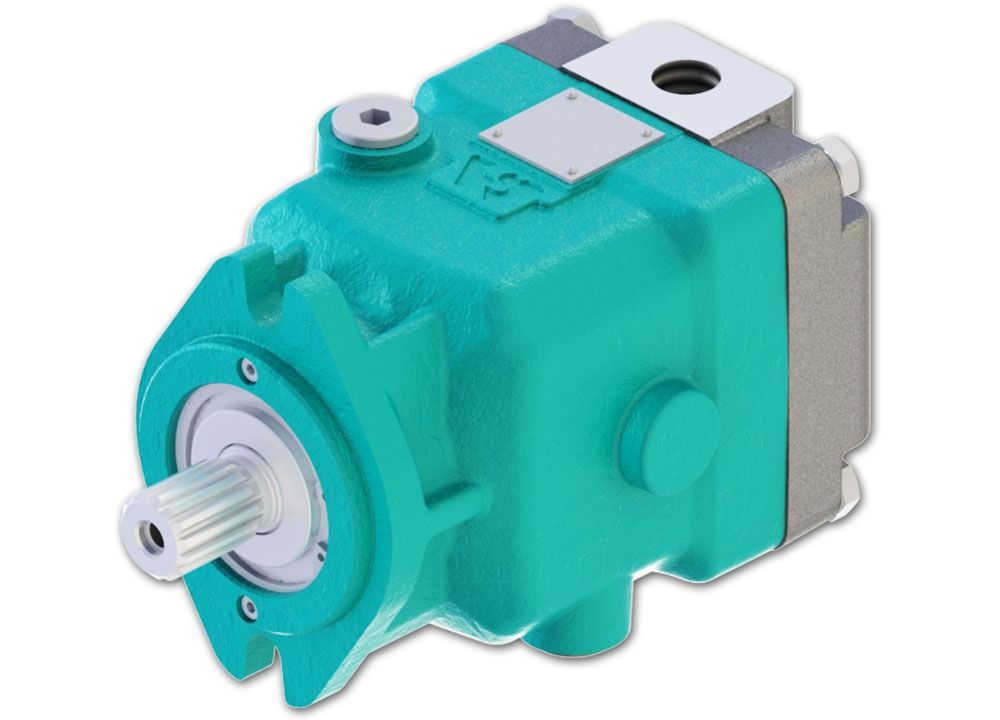 Axialkolbenmotor 22 cc – 37 kW – 25 mm Welle