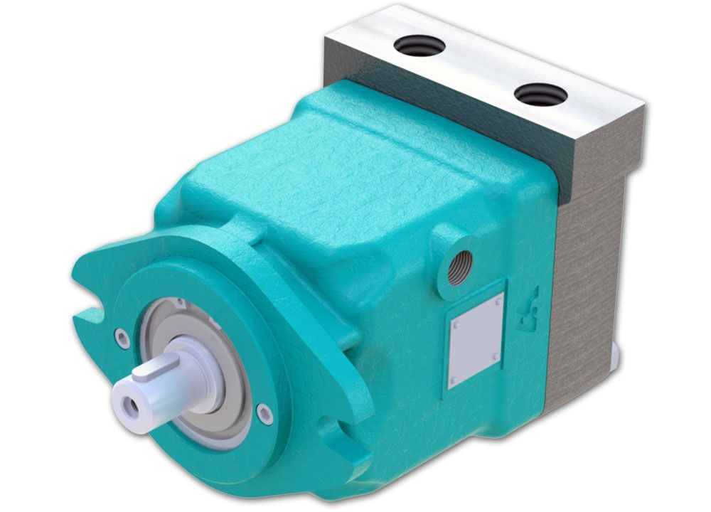 Axialkolbenmotor 35 cc – 58 kW – 25 mm Welle