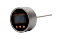 Digitales Thermometer mit rückseitigem Anschluss 1/2" BSP