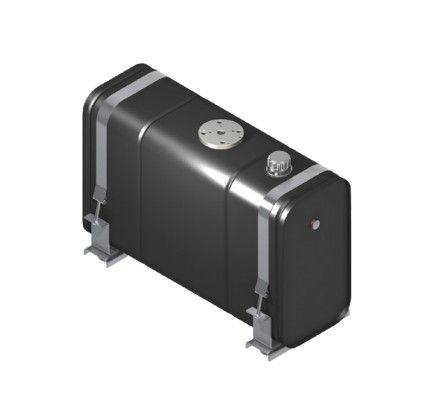 Hydrauliktank 100 Liter mit Heckanschluss und Innenfilter