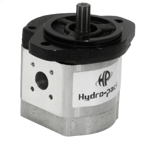 15cc-Vorpumpe, Tandempumpe rechts mit 9T-Keilwelle, Passrand 82,55 mm