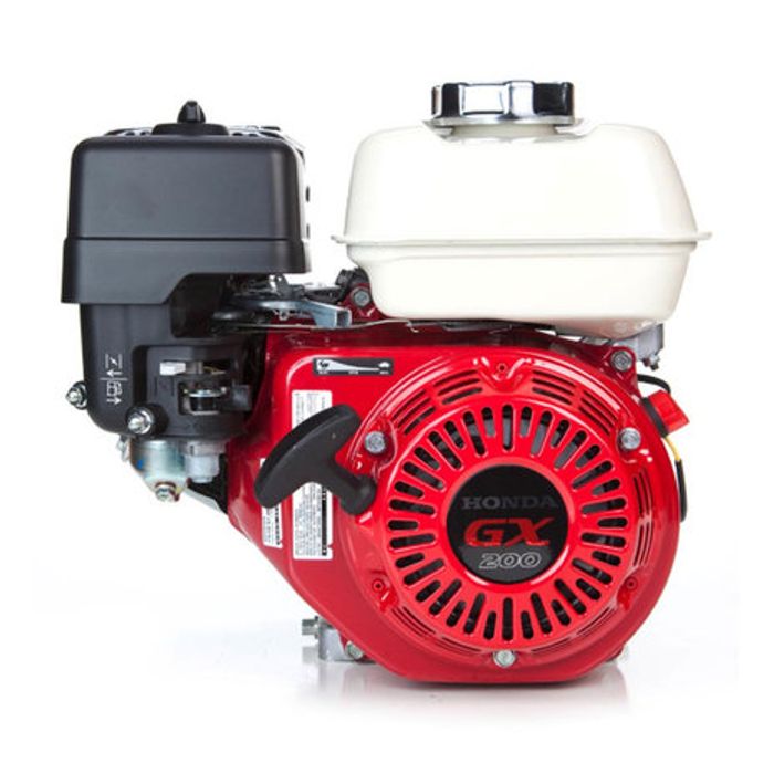 Honda GX200UT2 QX4 19,05 mm as benzinemotor met olie-beveiliging