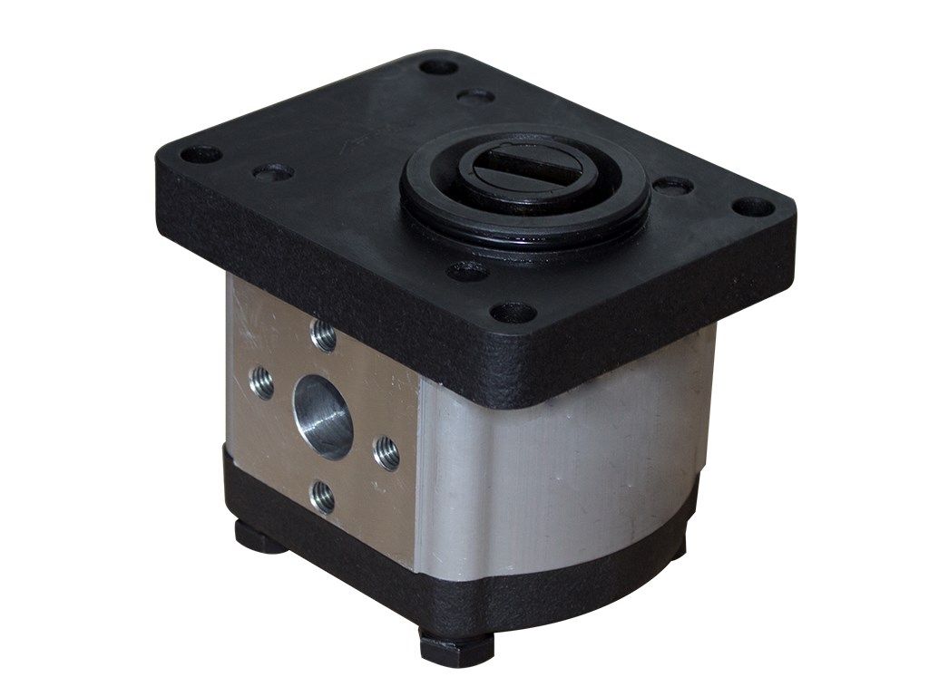 Heckpumpe 11 cc Tandempumpe rechts mit 8 mm Flachwelle - Passrand 50,8 mm Gruppe 30+20