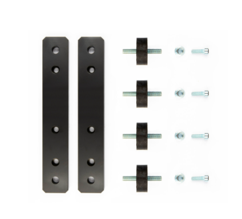 Horizontale Halterungen und Schwingungsdämpfer für Hydraulikölkühler HY232 bis HY235