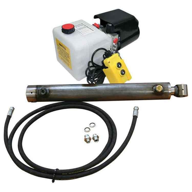 3,5 Tonnen 12V hydraulischer Anhängerkipper-Satz mit Zylinderhub 700