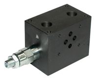 NG6 Fußplatte 50 l/min 70 bar mit Überdruckventil Cetop 03