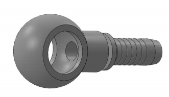 Edelstahl 1/4" DN Presskupplung M12x1,5 Banjo