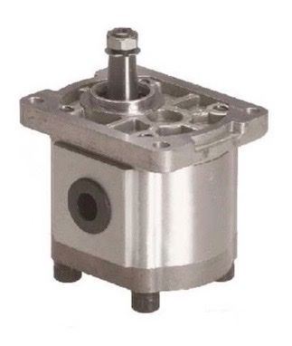 16-cm³-Zahnradmotor, bidirektional, mit 1:8-Kegelwelle