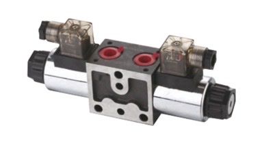 Stapelbares Pilotventil 3/8" 220VDC 40l/min ABT angeschlossen P geschlossen