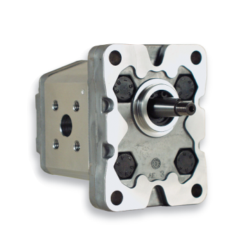 Marzocchi 4,8 cc Zahnradpumpe links mit 1:8 konischer Welle Gruppe 10