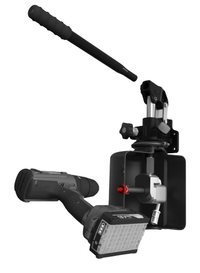 Hydraulikpumpe mit Akku-Bohrschrauber inklusive Handpumpe