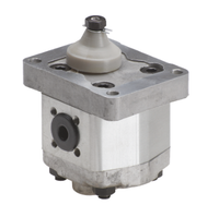 Hydraulische Zahnradpumpe 5,8cc Gruppe 10 Konuswelle 1:8 rechts mit seitlichem Anschluss