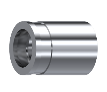 Druckhülse aus Edelstahl für DN 3/8'' passend für R6/R7/R8 Schrauben