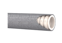 1/4" DN PTFE Teflonschlauch Edelstahlgeflecht gerippt