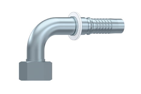 Interlock-Presskupplung 90º M52X2 Innengewinde 1"1/4 DN 38S mit Montage und O-Ring