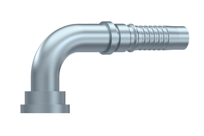 1" DN Interlock-Presskupplung 90º SAE 47,6 mm 9000 PSI