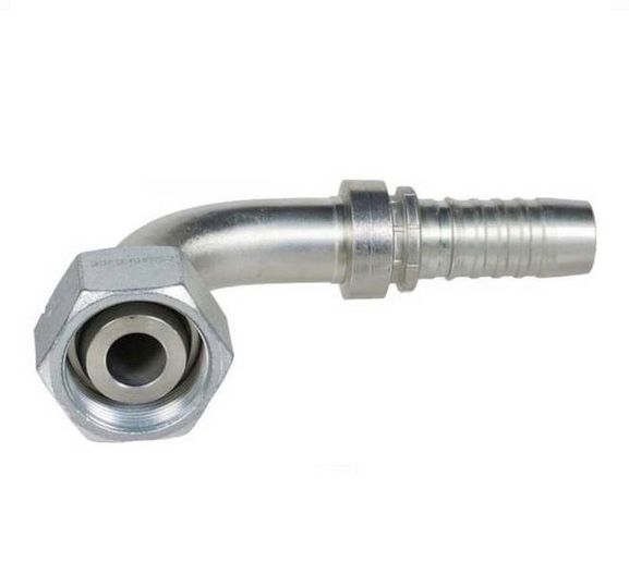 Edelstahl 1/4'' DN Presskupplung 90° 12S M20x1,5 mit O-Ring