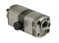 2-stufige Hydraulikpumpe für Mini-Kraftpaket 0,89 cc + 3,3 cc rechts