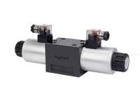 NG6 24V Cetop Elektrisches 4/3-Pilotventil ABP verbunden T geschlossen 350 bar