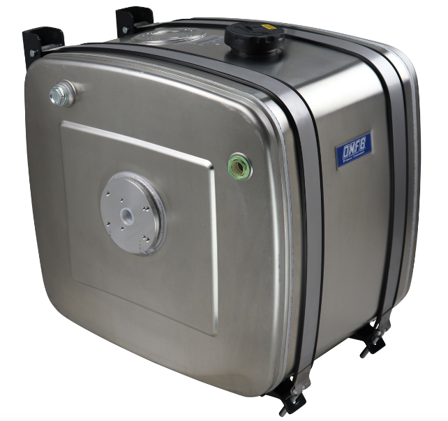 OMFB Hydrauliktank 200 Liter Aluminium mit Montageplatte für OMFB Kippventil