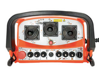 Elca Tel-M tragbare Proportionalsteuerung mit 3 Joysticks 24V mit KabelKabelanschluss