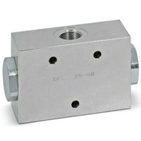 Doppelschienenventil Stahl DFL 120-150 1"