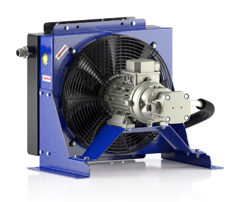 Hydrauliköl-Kühleinheit | 17 kW Kühlleistung | 400V-Elektromotor | inklusive Pumpe