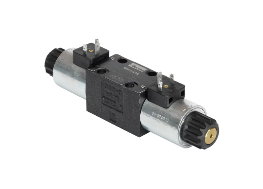 Parker NG6 12 VDC Cetop elektrisches 4/3-Pilotventil | ABT Connected P Geschlossen | 350 Riegel