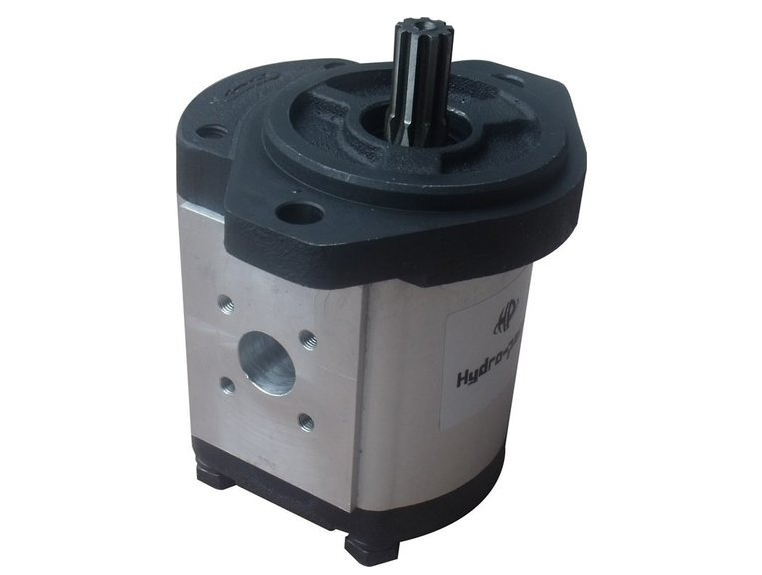 6,3 cc Zahnradpumpe links mit 9T Keilwelle