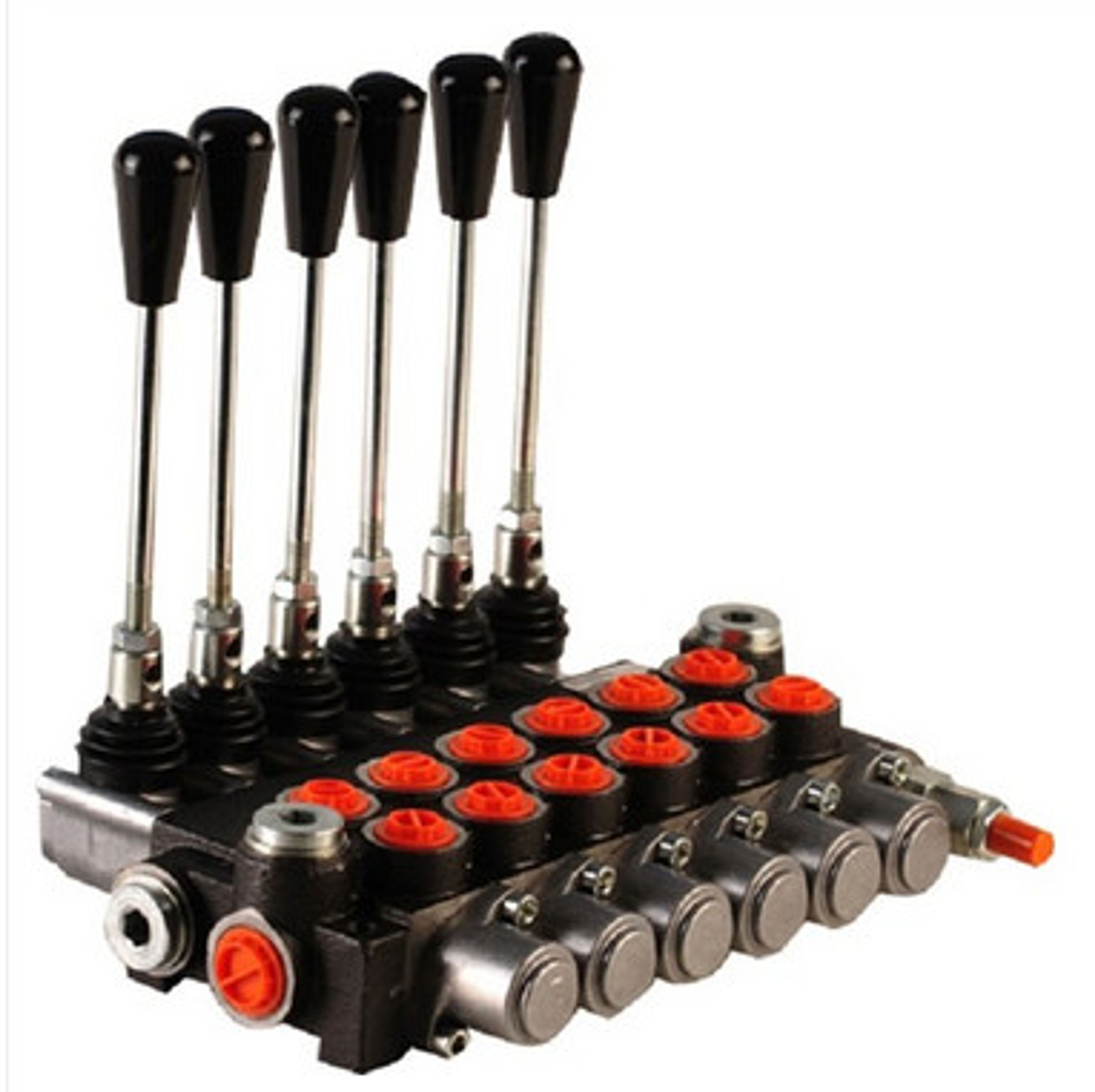 6P40 6-teiliges Steuerventil 40 L/min manuell betätigt