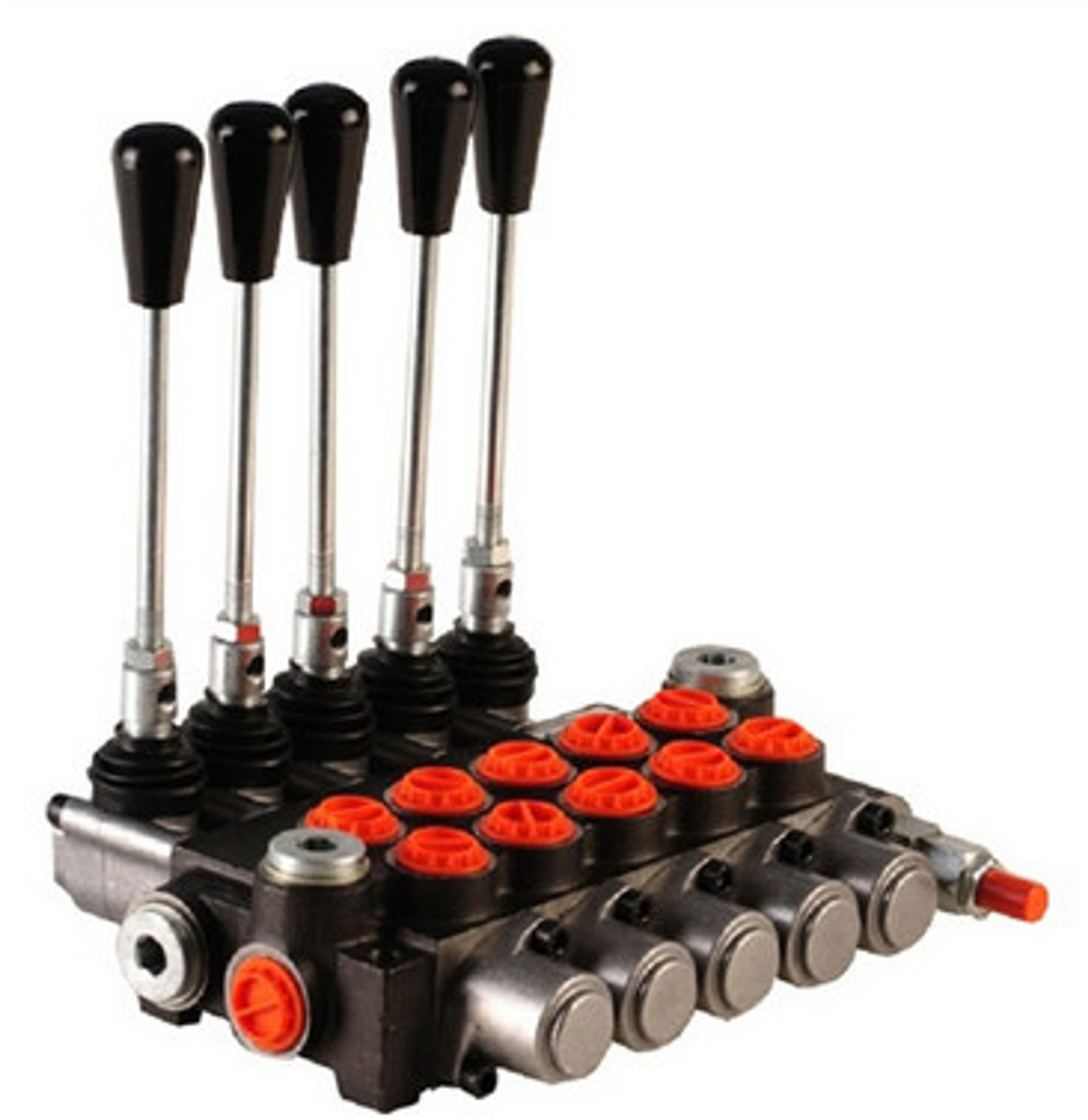 5P80 5-Sektions-Steuerventil 80 l/min handbetätigt