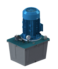 400 V 5,5 kW Hydraulikaggregat mit 44 Liter Aluminiumtank