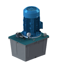 400 V 7,5 kW Hydraulikaggregat mit 44 Liter Aluminiumtank
