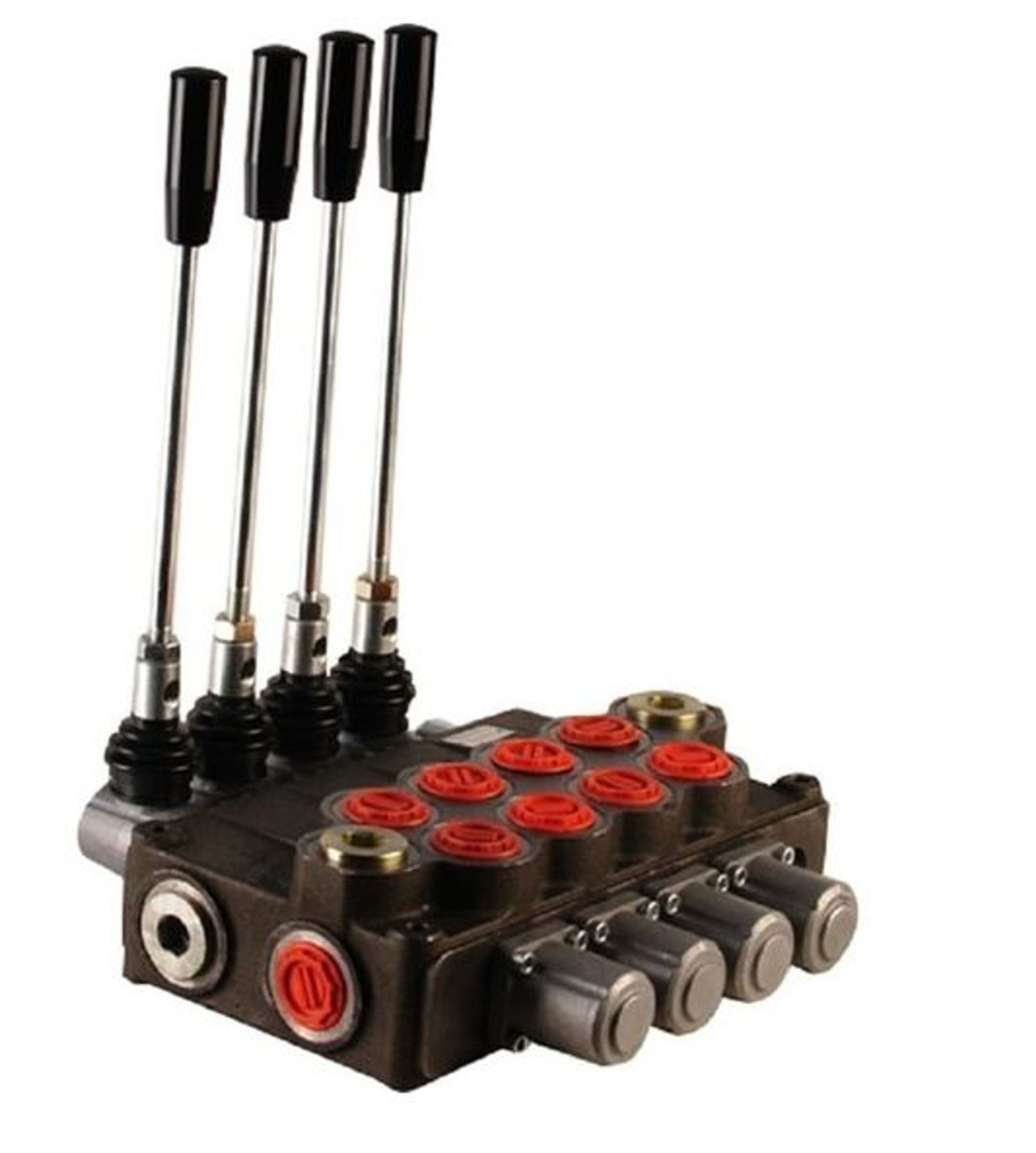 4P120 4-Sektions-Steuerventil 120 L/min manuell betätigt