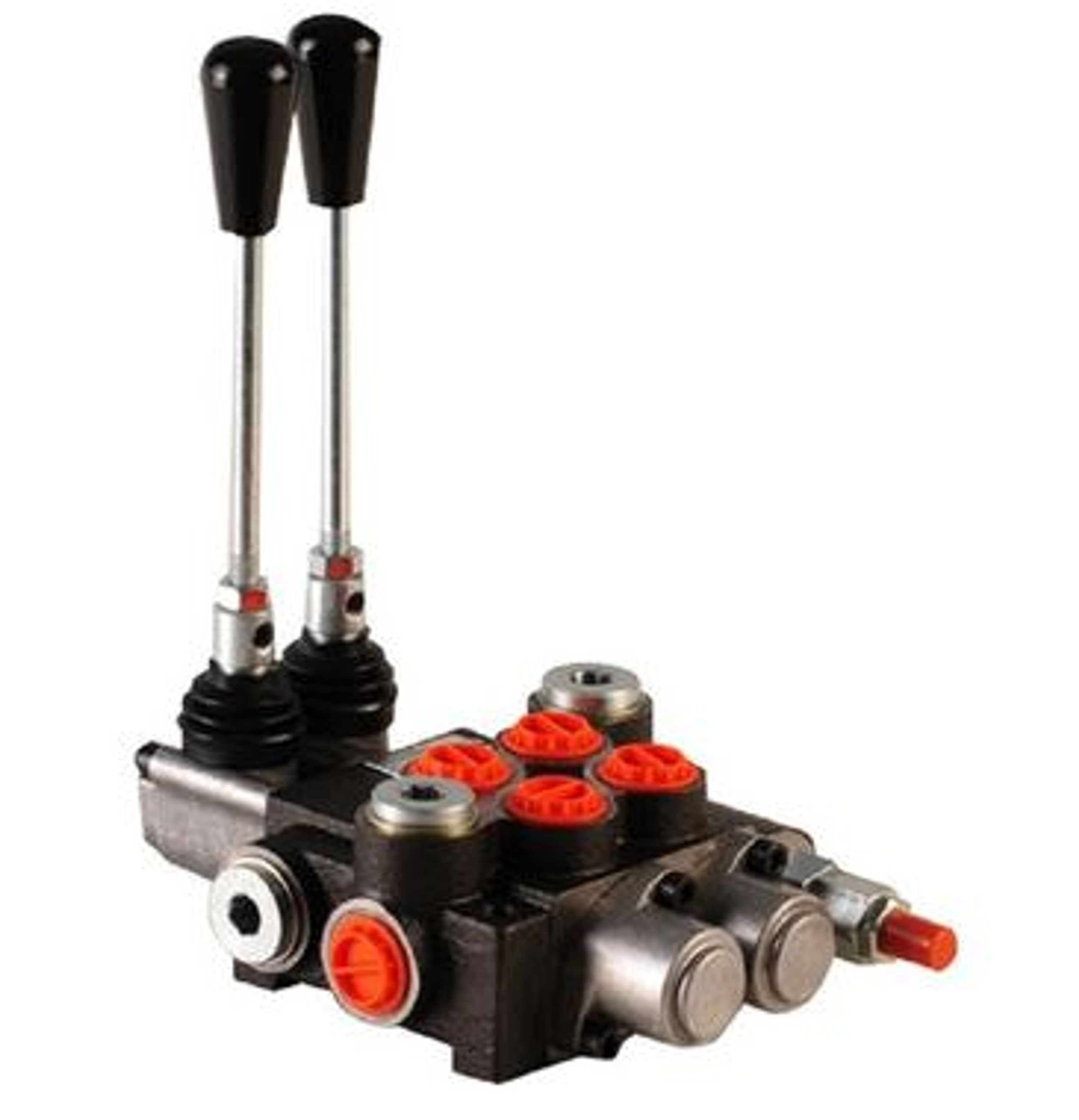 2P80 2-Sektions-Steuerventil 80 L/min manuell betätigt