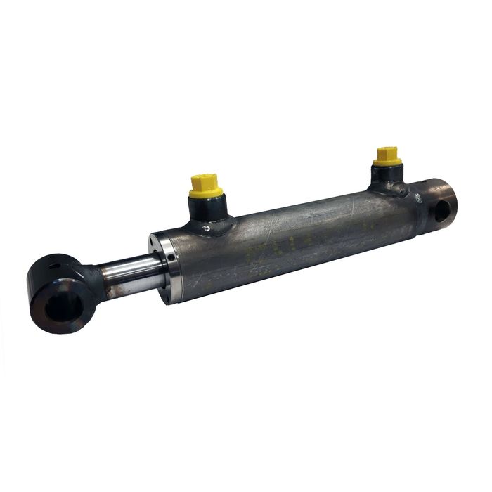 Dubbelwerkende cilinder 60x30x100 met bevestiging