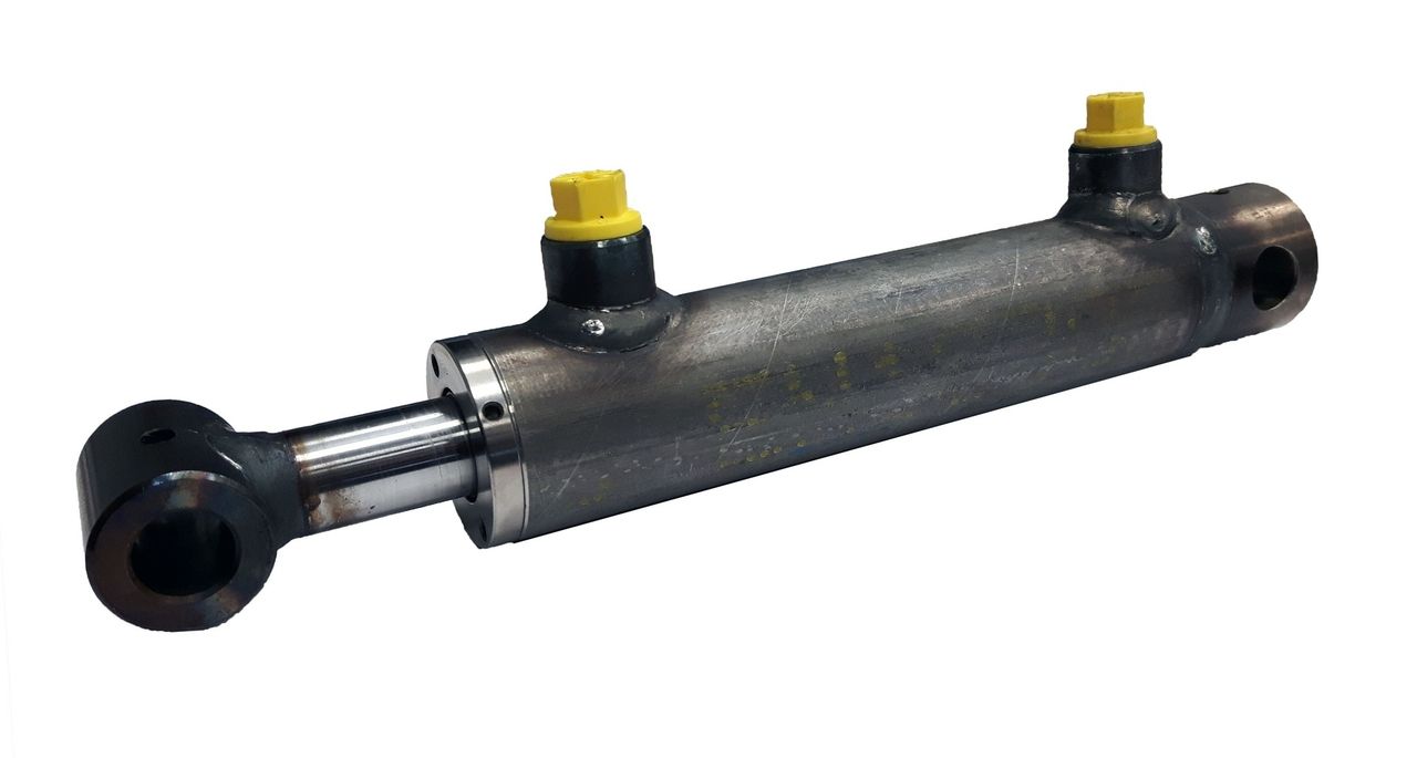 Dubbelwerkende cilinder 70x40x400 met bevestiging  