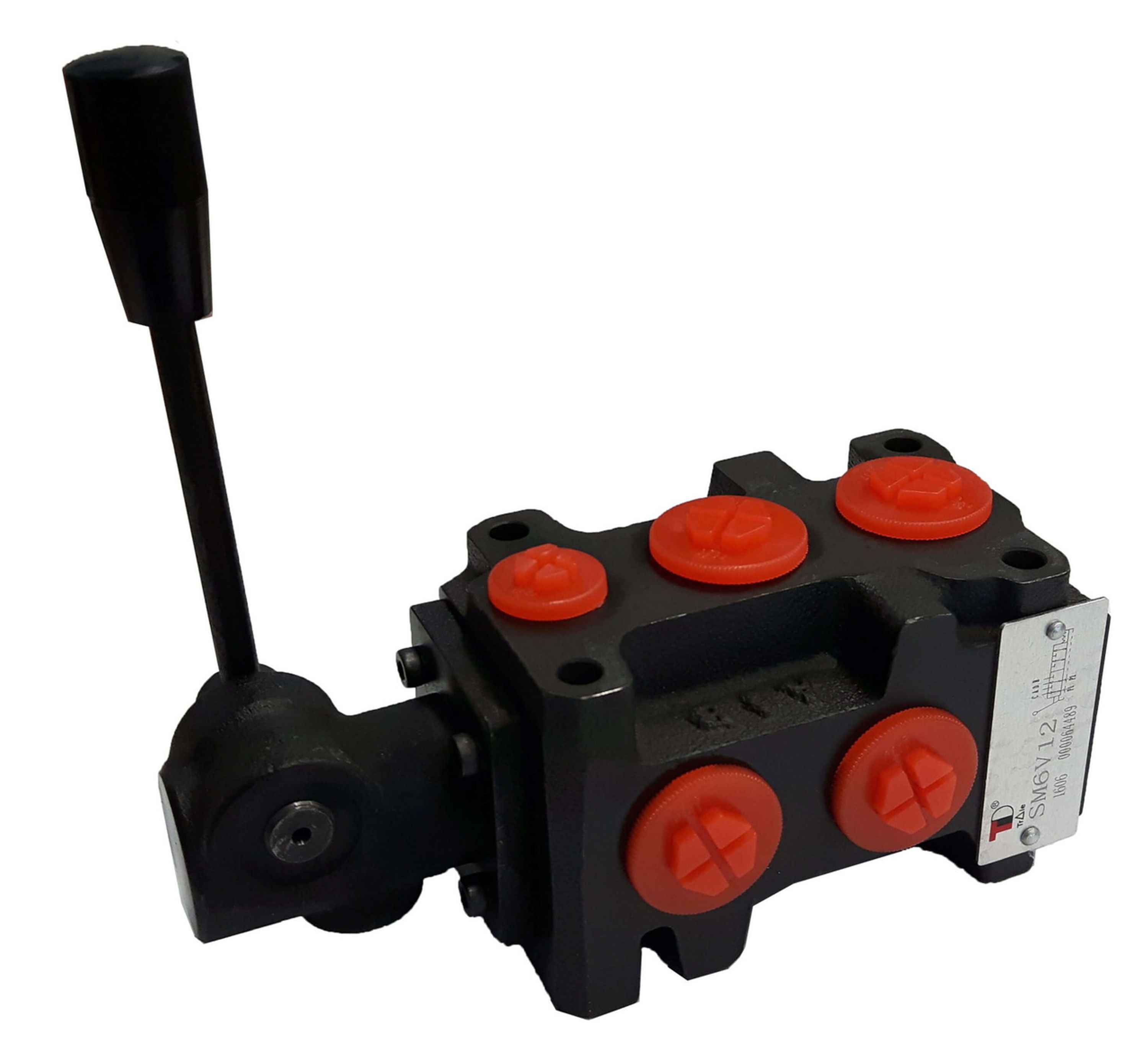 6/2-Umschaltventil 1/2" BSP 50 l/min manuell betätigt