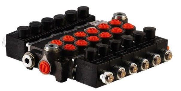 6Z50 6-Sektions-Steuerventil 50 L/min 24V elektrisch