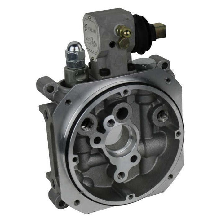 Tussenblok enkelwerkend (daalventiel) handbediend 