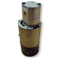 1,6 kW, 12V, elektromotor met voor gemonteerde tandwielpomp, pompgroep 1