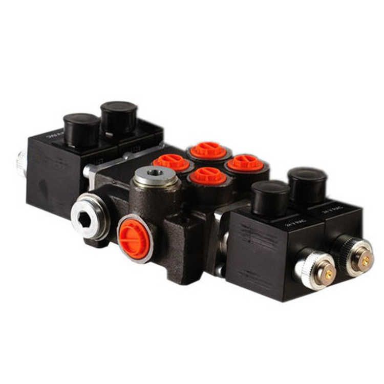2Z80 2-Sektions-Steuerventil 80 L/min 24V elektrisch