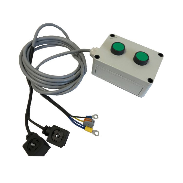 1-teiliges Hand-Bedienelement 230V für doppeltwirkendes Hydraulikaggregat