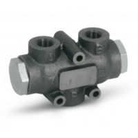 Doppeltwirkendes Volumenteilungsventil V-EQ 25 1/2" 40 L/min